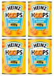 Heinz Spaghetti Hoops (No Added Sugar) 4x400g = £1 @ Farmfoods [Ipswich]