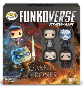 Funkoverse: Games Of Thrones (4 Pack Exclusive Funko POP! Figures) Light Strategy Board Game £3 @ B&M Stratford Maybird Shopping Park