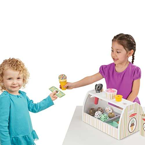 Melissa & Doug Wooden Ice Cream Set, Ice Cream Toy - £34.99 @ Amazon
