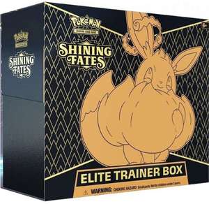 Pokemon tcg: shining fates elite trainer box + pokemon fun pack £38.79 + £2.99 delivery (£39.84 delivered with studentbeans) @ Zatu Games