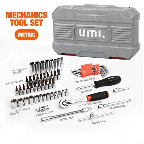Amazon Brand – Umi 58-Piece Socket Wrench Set Sold by GS Basics FBA