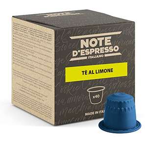 Note d'Espresso - Lemon Tea - Instant soluble product - 40 Capsules £3.53 @ Amazon