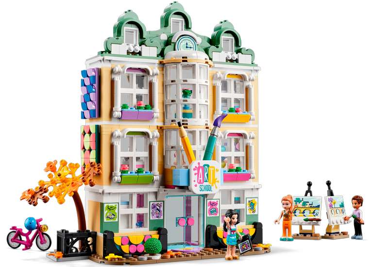 LEGO 41711 Friends Emma's Art School House Set £38.39 @ Amazon | hotukdeals