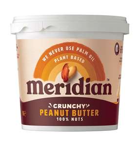 1kg Meridian Peanut Butter £4.80 click and collect at Holland and Barrett