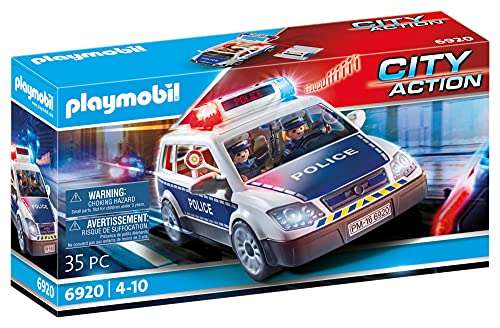 Playmobil City Action 6920 Police Car with Light and Sound Effects £14.99 @ Amazon