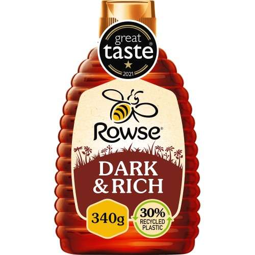 Rowse Honey 340g - Dark & Rich / Light & Mild / Runny Honey Squeezy - £2 @ Waitrose