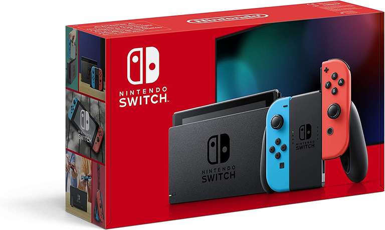 Nintendo Switch (Neon Red/Neon blue) - Used like new - £152.92 @ Amazon