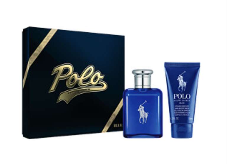 Ralph Lauren Polo Blue Gift Set (Eau de Toilette 75ml + Hair & Body Wash 50ml) With Code