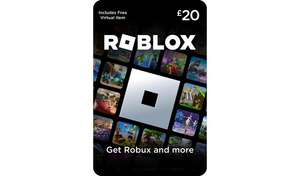 £40 digital credit (Roblox, xbox credit. psn credit etc) for £35 (Using Newsletter Signup Code) at Argos