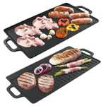 Cast Iron Reversible Griddle Pan W/Code