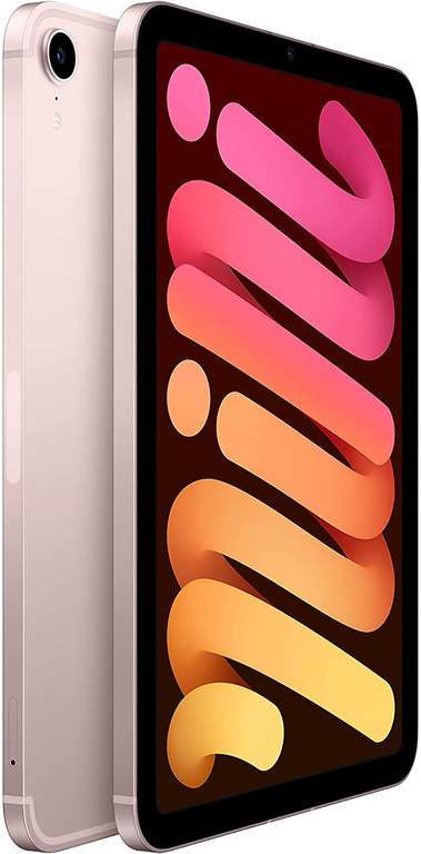 2021 Apple iPad mini (6th Generation) - 8.3 inch, Wi-Fi + Cellular, 64GB - Pink - £459 @ Amazon