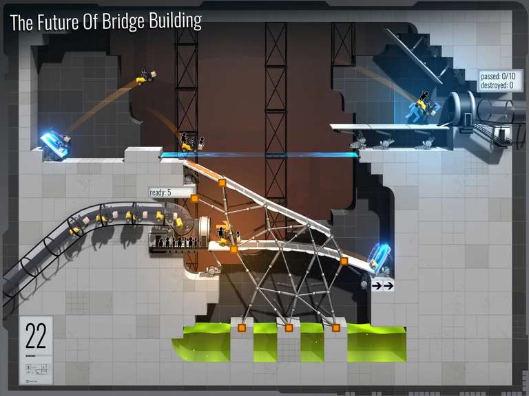 Bridge Constructor Portal - PEGI 3 - 79p @ IOS App Store
