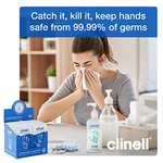 Clinell Antimicrobial Hand Wipes Pack of 100 Sachets £6.71 @ Amazon