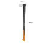 Fiskars Splitting Axe XXL X27,2.7 kg, Storage and Carrying Case Included, Length: 96 cm