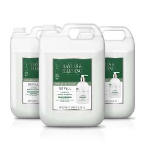 Baylis & Harding Jasmine & Apple Blossom Anti-Bacterial Hand Wash 2 litre Refill, Vegan Friendly (Pack of 3) - £17.10 / £14.40 S&S w/voucher