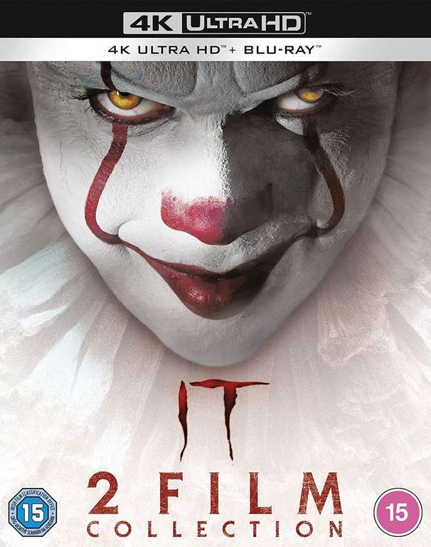 IT: 2-Film Collection [4K Ultra HD + Blu-Ray] - £15 Delivered With Code @ Warner Bros