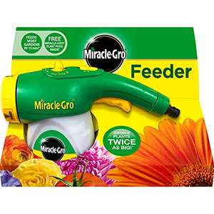 Miracle-Gro Feeder filled with All Purpose Soluble Plant Food (200g bag) Connects To Garden Hose £9.99 @ Amazon