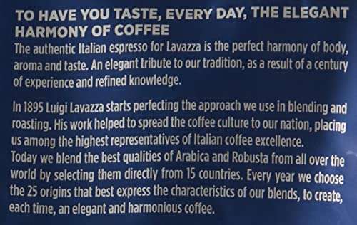 Lavazza Crema e Aroma Coffee Beans (1 kg) £10 @ Amazon