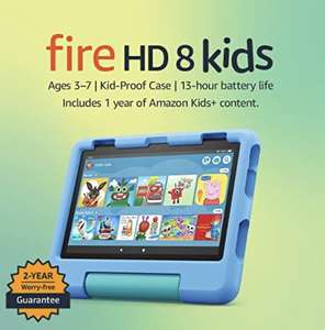 Amazon Fire HD8 Kids Tablet - £109.99 (Discount at Checkout) with click & collect @ Argos