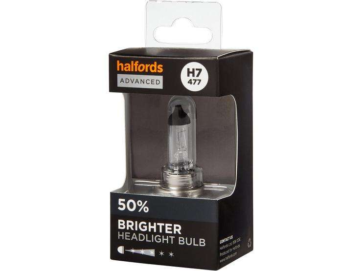 BOSCH Pure Light Headlight Bulb 477 H7 12V - TWIN PACK