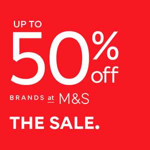 M&S Brands Sale - Up To 50% Off + Free Click & Collect