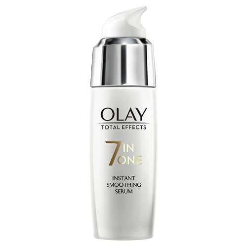 Olay Total Effects 7-in-1 Anti-Ageing Instant Smoothing Serum with Niacinamide, Vitamin C and E, 50ml (£9.03/£8.07 Subscribe & Save)