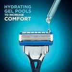 WILKINSON SWORD - Hydro 5 Razor and Blades For Men | Pack of 9 Razor Blade Refills and Handle | Hydrating Gel & Precision Trimmer £12.83 S&S