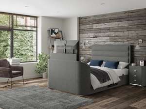 Legend Upholstered Smart 4K TV Bed Frame from £1,229.99 delivered @ Bensons for Beds