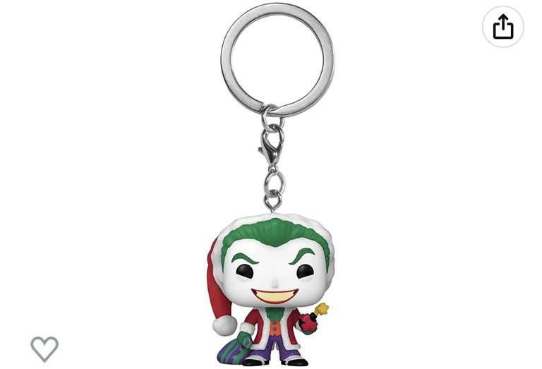Funko POP Keychain: DC Holiday- Batman / DC Holiday - Joker - £3 each @ Amazon