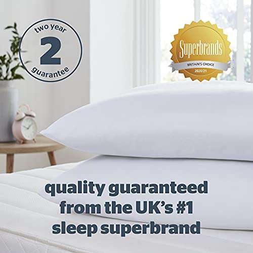 Silentnight Essentials Collection Pillows (2 x Pillows)White (Soft/Medium Support) Min Order x2 £18 @ Amazon