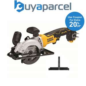 DeWalt DCS571N 18v Brushless XR 115mm Compact Circular Saw - Bare Tool w/code sold by buyaparcel-store (UK Mainland)