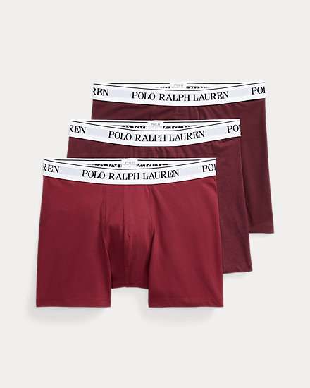 Polo Ralph Lauren Stretch Cotton Boxer Brief 3-Pack £18 delivered with code @ Ralph Lauren