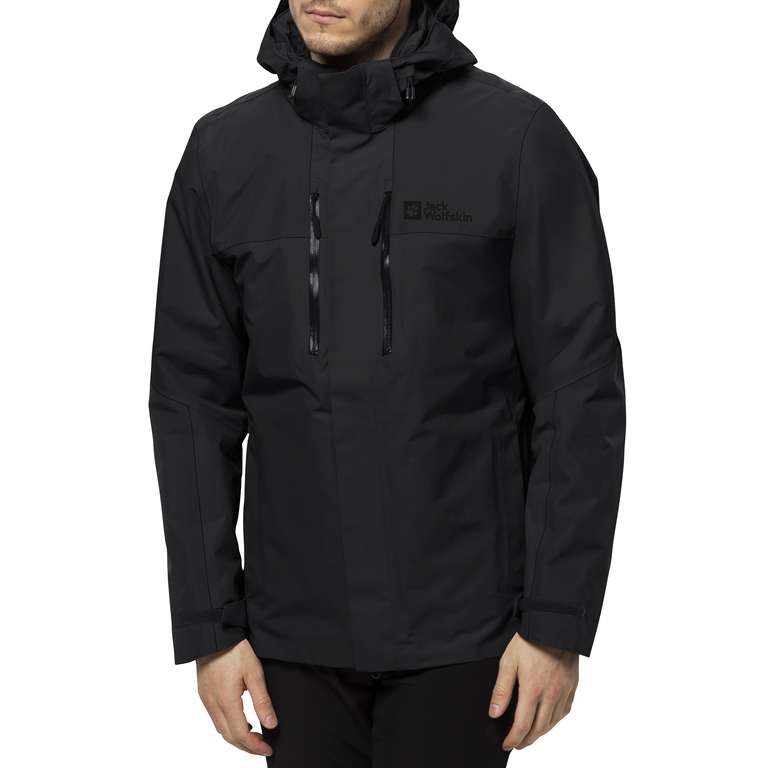 Jack Wolfskin Jasper 3in1 Waterproof jacket sizes M & L £170.06 with code @ Surfdome