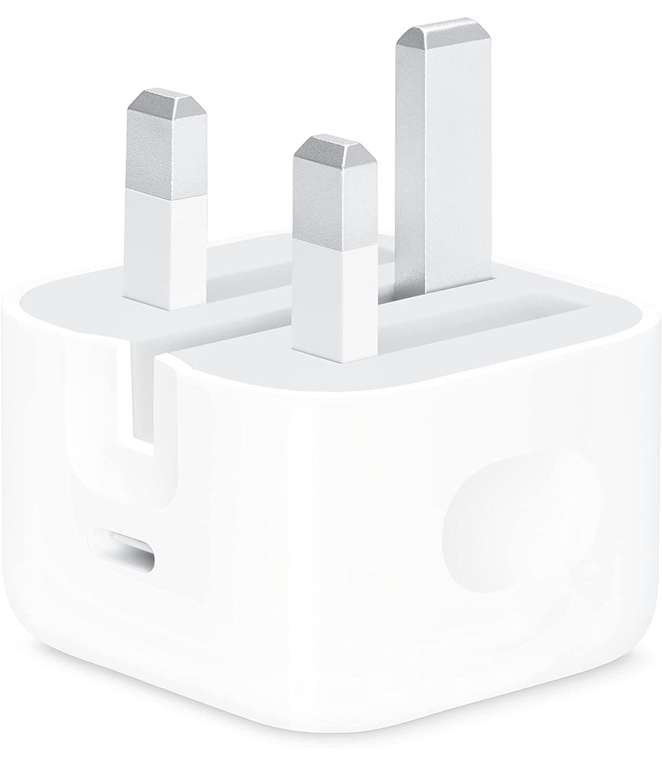 Apple 20W USB-C Power Adapter - £14.99 @ Amazon