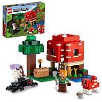 LEGO Minecraft The Mushroom House Building Set 21179 - Discount at Basket - Free C&C