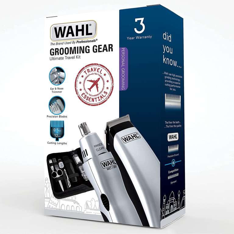 Wahl Grooming Gear Ultimate Travel Kit 9962-1617 £7 + Free Click & Collect @ Argos