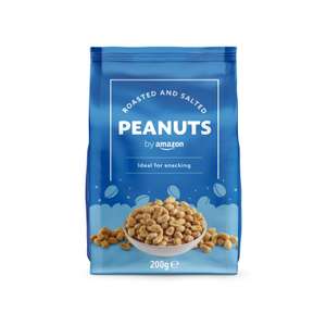 by Amazon Roasted And Salted Peanuts, 200g