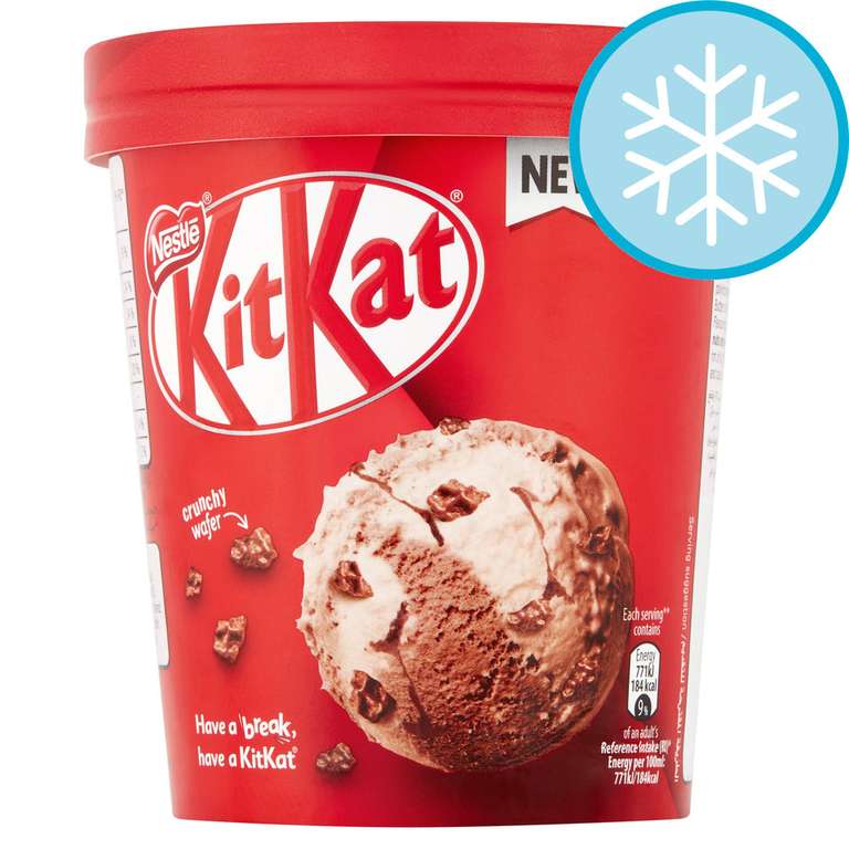 Kit kat tub ice cream 480ml 99p @ Home Bargains West One in Salford