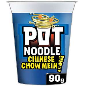 Pot Noodle Chinese Chow Mein 12 x 90g Pots £7.20 or £6.84/£6.12 with subscribe and save @ Amazon