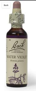 Bach Original Flower Remedies Water Violet £2.05 max s&s