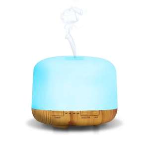 Dr Botanicals Aroma Essential Oil Diffuser with Wood Grain Base 500ml - USB - £18.94 delivered @ Sephora