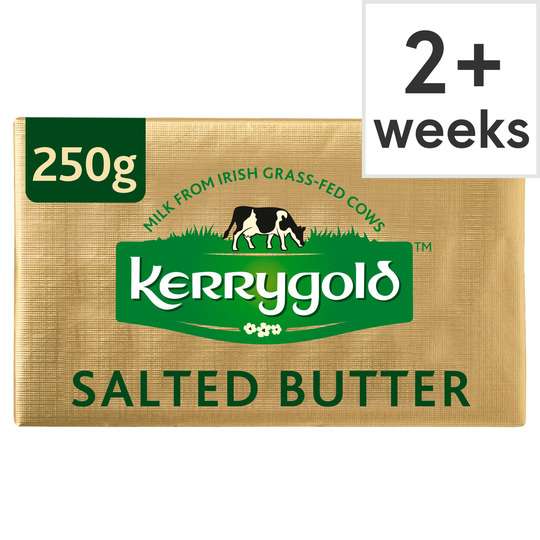 Kerrygold Pure Irish Block Butter 250G (Clubcard Price)