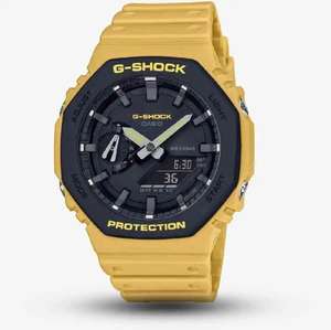Casio G-Shock Classics Yellow Watch GA-2110SU-9AER - Sold By THBaker Store