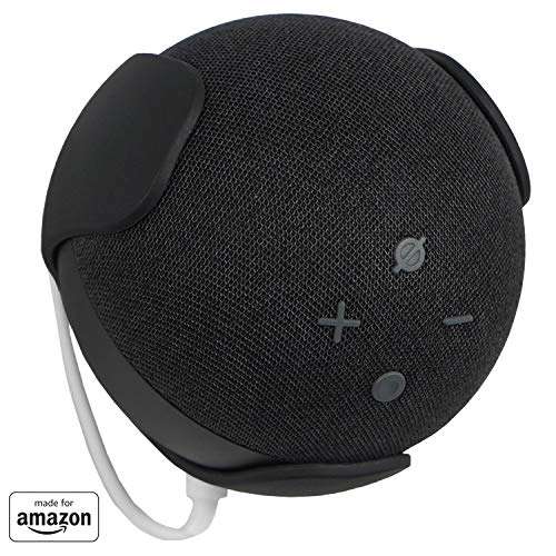 Made for Amazon Mount for Echo Dot (4th gen.), Black £4.99 @ Amazon