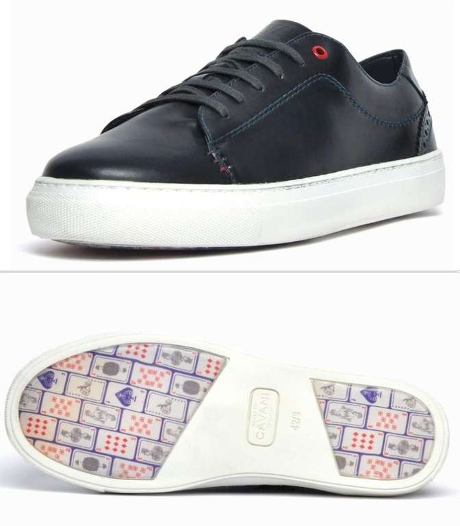 Mens House of Cavani Originals Poker memory foam Trainers Navy or Brown Now £16.49 with code @ Express Trainers