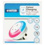 Status colour changing Night Light - Park road Liverpool