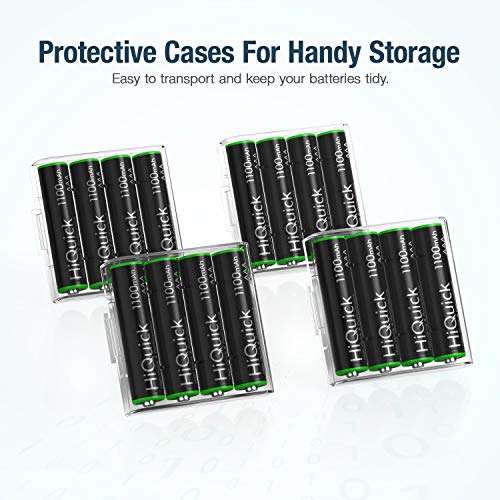 16x HiQuick rechargeable AAA batteries - £11.69 - Sold by HiQuick - FAST / Fulfilled by Amazon @ Amazon