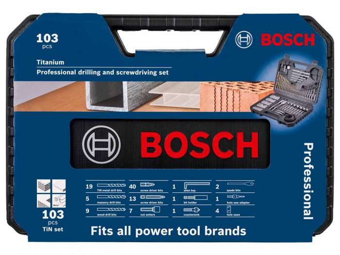 Bosch 2608594070 103pc Mixed Drill Screwdriver Bit Set £19.45 Delivered @ FFX