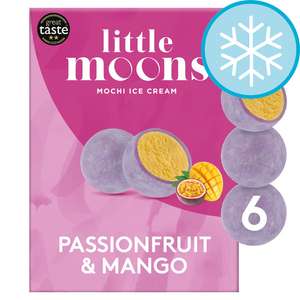Little Moons Mochi Ice Cream - Various Flavours £3.50 Clubcard Price @ Tesco