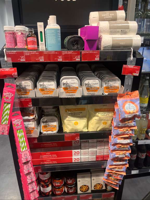 M&S complete food for cats 15p at Marks & Spencers Chorley